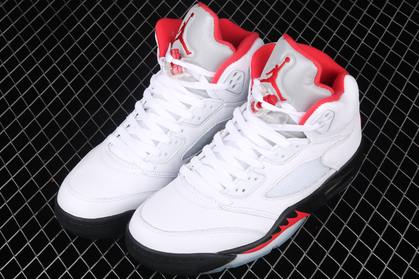 Fire Red White