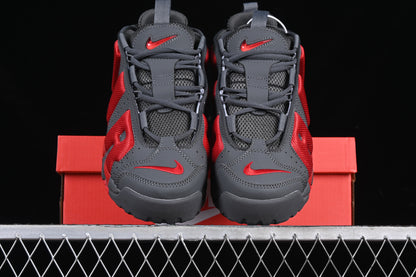 Dark Grey Light Crimson