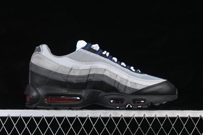 Smoke Grey Track Red