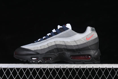 Smoke Grey Track Red