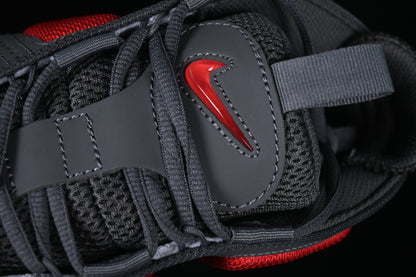 Dark Grey Light Crimson