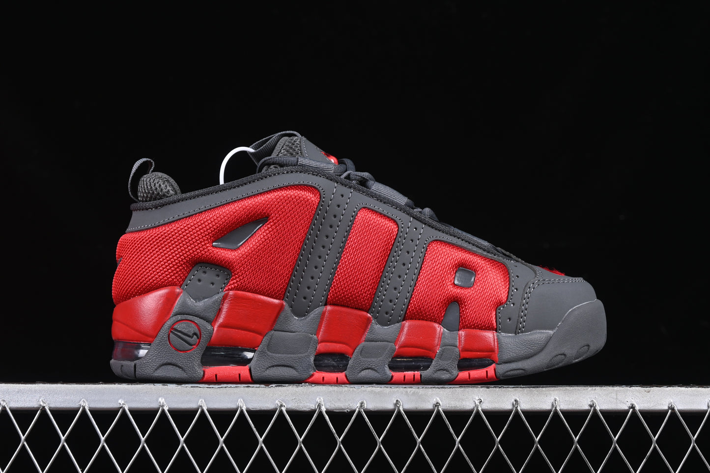 Dark Grey Light Crimson