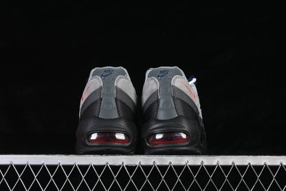 Smoke Grey Track Red